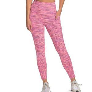 Free People Pink Roll Out Leggings